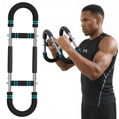 Relifesports Adjustable Twister Arm Trainer - Spring Resistance Chest and Shoulder Workout Equipment for Men, Portable Home Fitness Gear