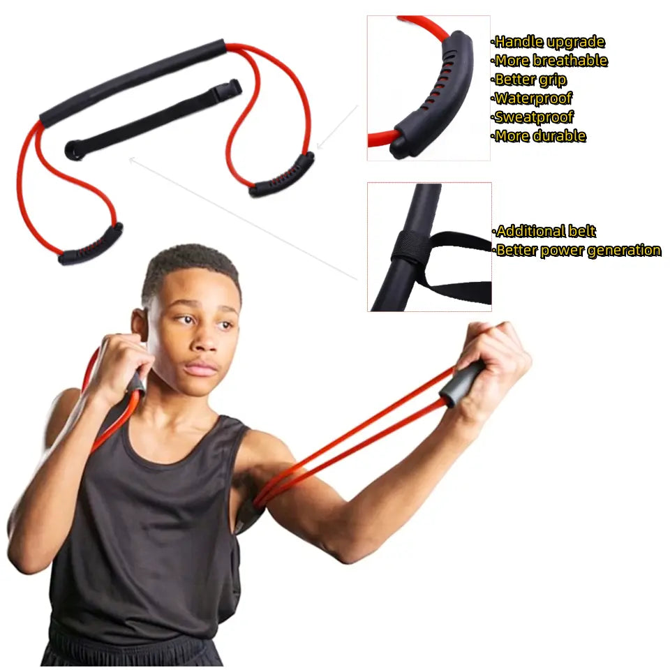 Professional Boxing Resistance Band for Kickboxing and Gym Workouts - Adjustable Resistance Levels for Home Training