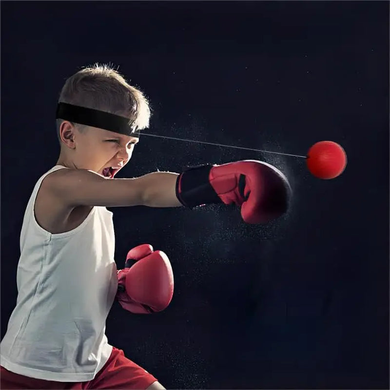 Professional Boxing Reflex Ball Set with Adjustable Headband for Enhanced Punching Practice and Reaction Improvement, Ideal Gift for Men, Premium Exercise Equipment