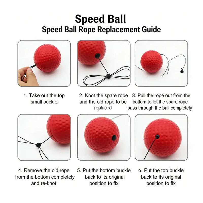 Professional Boxing Reflex Ball Set with Adjustable Headband for Enhanced Punching Practice and Reaction Improvement, Ideal Gift for Men, Premium Exercise Equipment