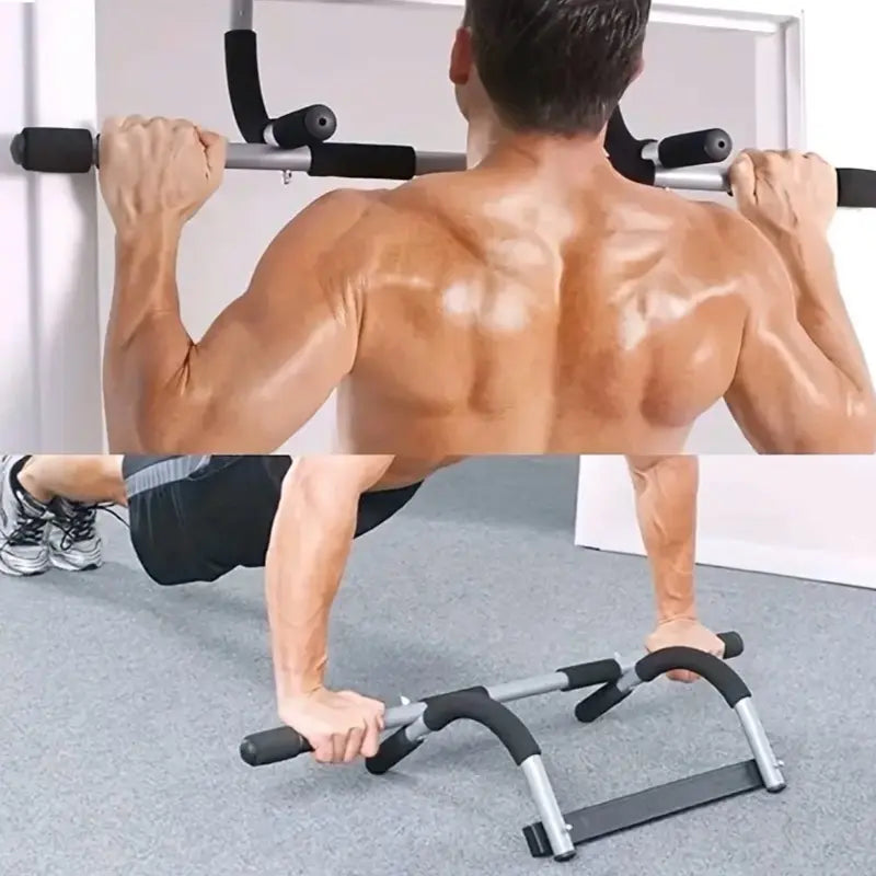 Door Pull-Up Bar for Comprehensive Strength Training and Core Development - Ideal for Home Gym Fitness